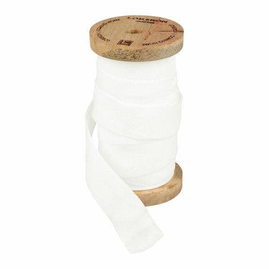 LOBERON Fluwelen lint Andaris crème