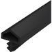 Gedotec Joint de porte de chambre M680 en PVC pour portes intérieures à pivot économique, noir - 25 mètres