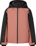 WHISTLER Montill jr. Skijacke Kinderen Unisex Zwart-roze Polyester