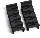 Sotech Inlegstuk voor messen voor 150er Cuisio Inlegbak anthraciet 143 x 44 x 53 mm voor 4 messen