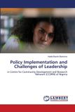 Policy Lap Lambert Academic Publishing Policy Implementation and Challenges of Leadership Paperback