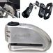 Artago 32S1 Pack Remschijfslot met Alarm 120db Hoge Beveiliging + Houder voor BMW