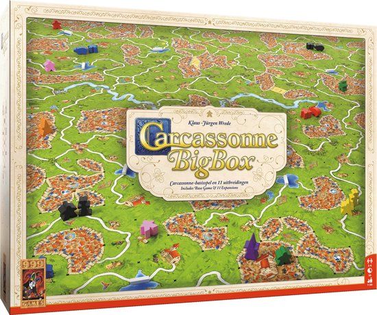 999 Games Carcassonne Big Box 4 - Bordspel