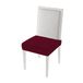 MB HOME BASIC Stoelhoezen zonder rugleuning "Leslie", bordeaux, eenheidsmaat