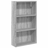 vidaXL Badkamer wandkast Grijze Sonoma 40 x 14 x 70 cm