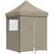 vidaXL Tente de réception 200 x 200 x 306 cm Taupe Tissu Oxford