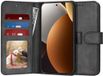 Techsuit Hoesje geschikt voor Xiaomi Redmi Note 15 Pro 5G - Diary Book Wallet Case - Zwart