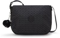 Kipling Schoudertas Basic Plus Eyes Wide Open Earthbeat Signature Emb Zwart