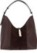 FURLA Leren schoudertas Goccia Hobo Toni Espresso donkerbruin