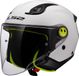 LS2 OF622 Funny II Solid Wit Kinder Jethelm - Helm