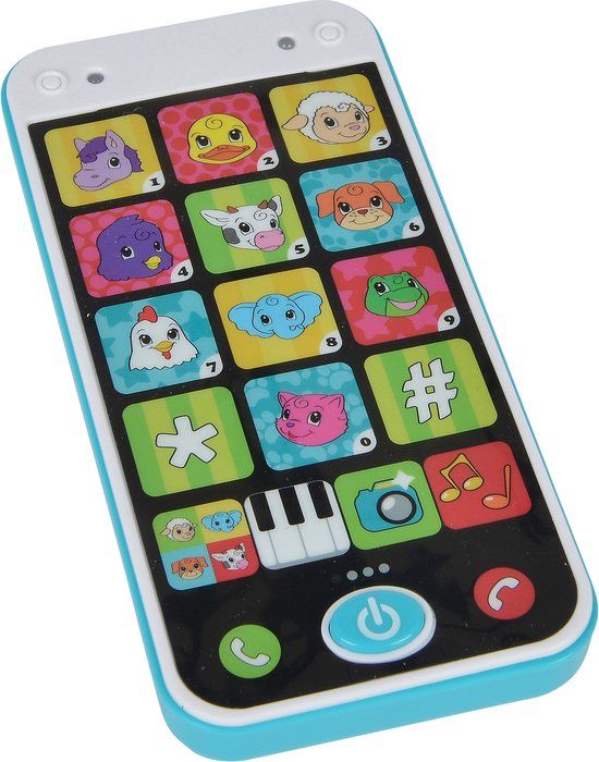 Simba ABC - Speelgoedtelefoon - 0 tot 3 jaar - Meerkleurig