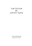 Les Cahiers de Antonio Syxty: Signs and Writings from 1977 to 2017