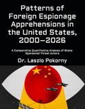 Patterns of Foreign Espionage Apprehensions in the United States, 2000–2026: A Comparative Quantitative Analysis of State-Sponsored Threat Actors