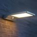 RexTech Solar wandlamp buiten 'Slim' - Zilver