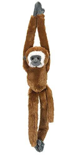 Wild Republic 15259 - Hanging Monkey Gibbon Plüsch-Affe, 51 cm