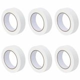 vidaXL - Masking Tape - White - 30mm x 50m - Paper - 6 Pieces