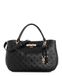 Guess Dames CARMELLA VRIENDIN SATCHEL BLACK LOGO