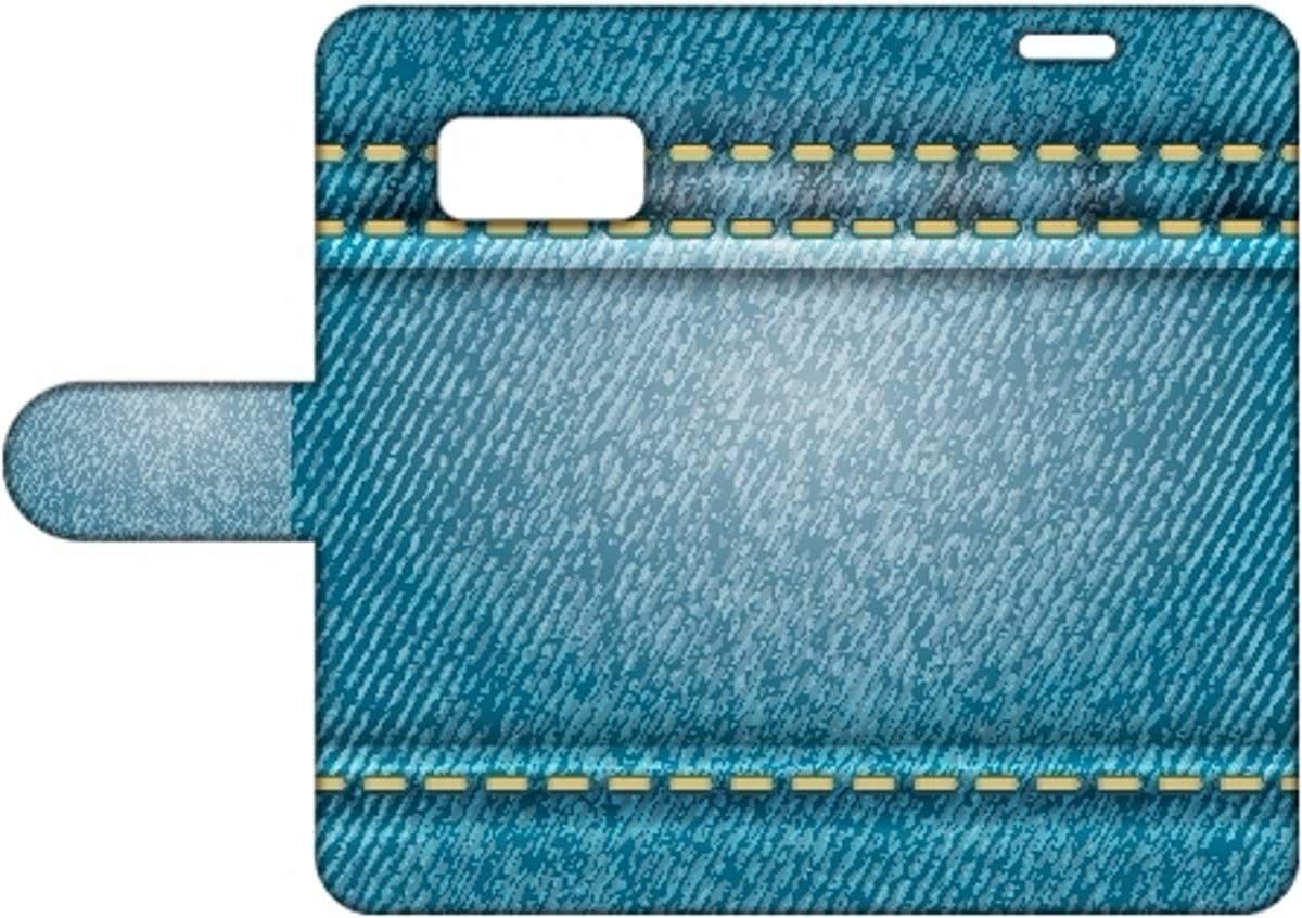 B2Ctelecom Leuk Hoesje Spijkerbroekprint voor de Samsung Galaxy S8