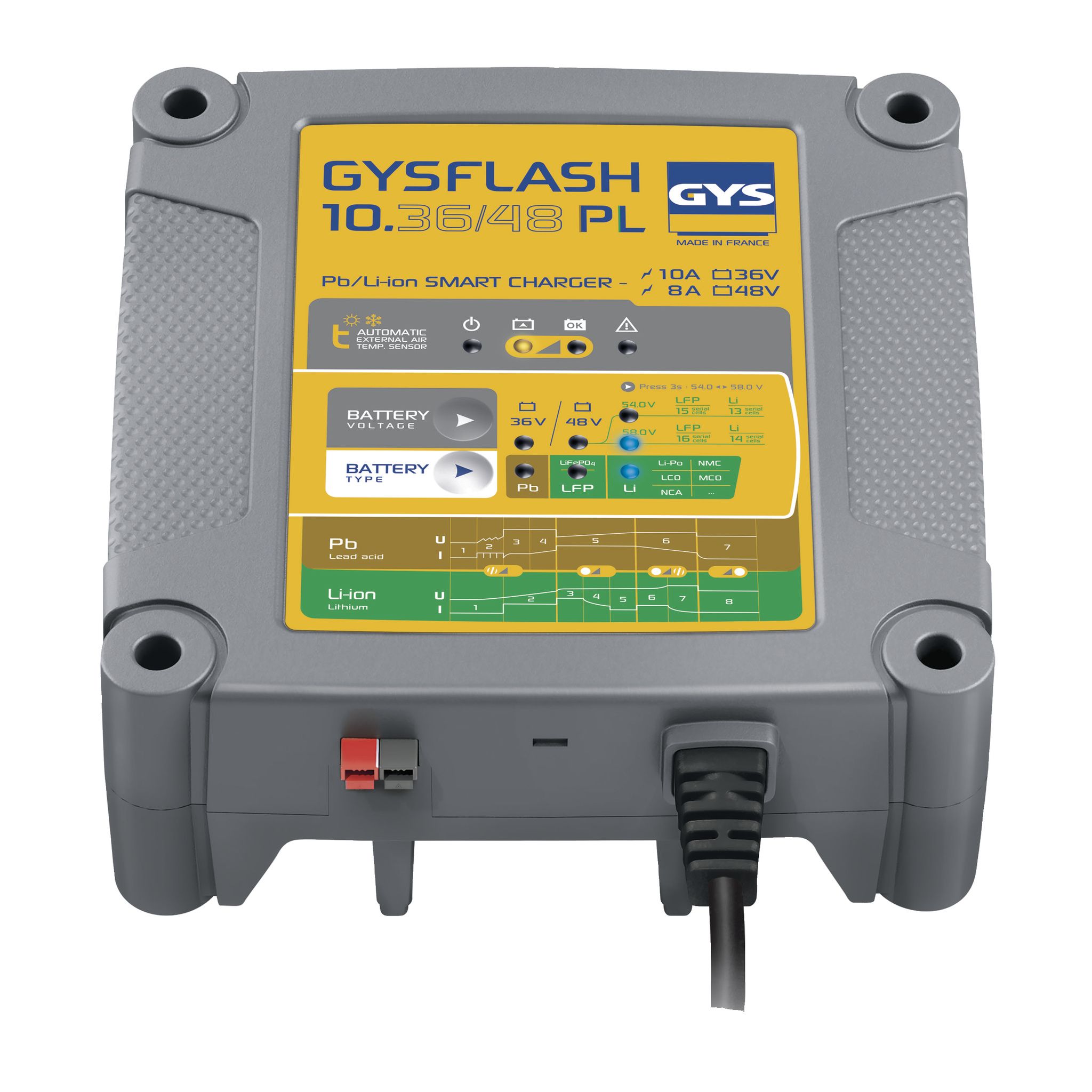 GYS Acculader GYSFLASH 10.36-48 - 5192027060