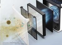 LEVOIT Vital 200S origineel vervangingsfilter, HEPA-filter, zeer effectief actief koolfilter en voorfilter, tegen 99,97% stof, pollen, allergenen, voor mensen met allergieën, Vital
