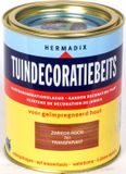 Hermadix Transparante Tuinbeits - 0,75 liter - Zweeds Rood - 8713375007957