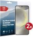 Rosso Screen Protector Ultra Clear Duo Pack Geschikt voor Samsung Galaxy S24 Plus