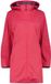 CMP Lichte dames softshell parka met afneembare capuchon - Magenta - Maat 40