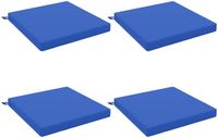 vidaXL - Zitkussens - 4 stuks - SOEST - Koninklijk Blauw