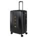 DKNY - Koffer Groot Suitcase Combinatieslot TSA Reiskoffer Groot Bagage Van DKNY Reiskoffer Koffer 120 liter Voor Lange Reizen. Rekbaar, Zwart