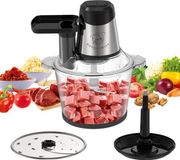 Royal Swiss® Hakmolen - Food Chopper –1000W – 3Liter – RVS – 2 Snelheden – 4 Messen