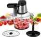 Royal Swiss® Hakmolen - Food Chopper –1000W – 3Liter – RVS – 2 Snelheden – 4 Messen