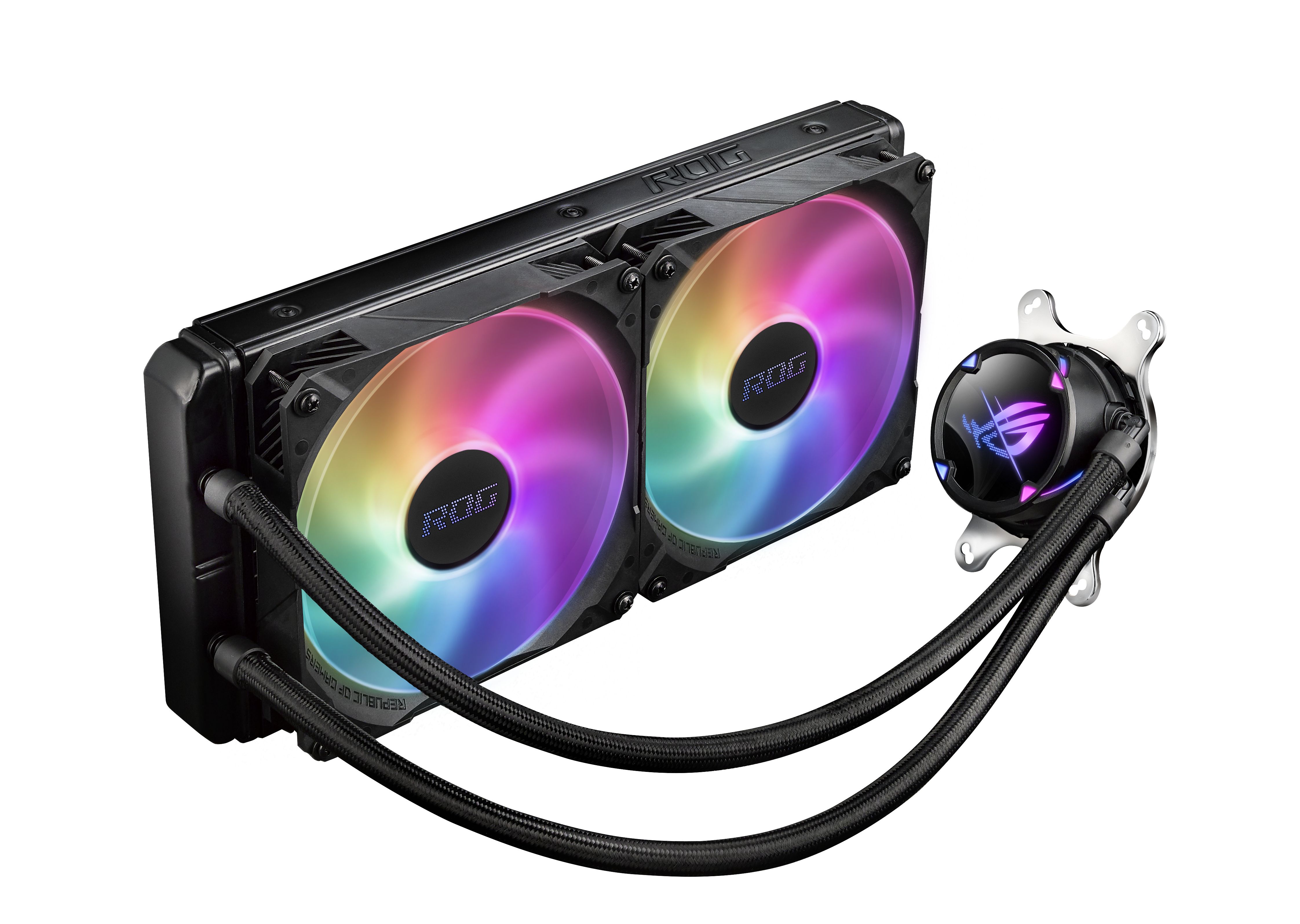 ASUS ROG STRIX LC II 280 ARGB Liquid Cooler - 14cm - Black