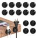 JANREAY Kabelhouder, kabelclips, 14 stuks, multifunctionele kabelorganizer, set voor bureau, audiokabel, netsnoer, USB-oplaadkabel