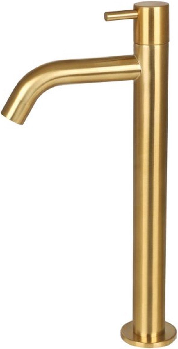 Differnz Fonteinkraan Hoog 28.5 x 11.5 cm mat goud