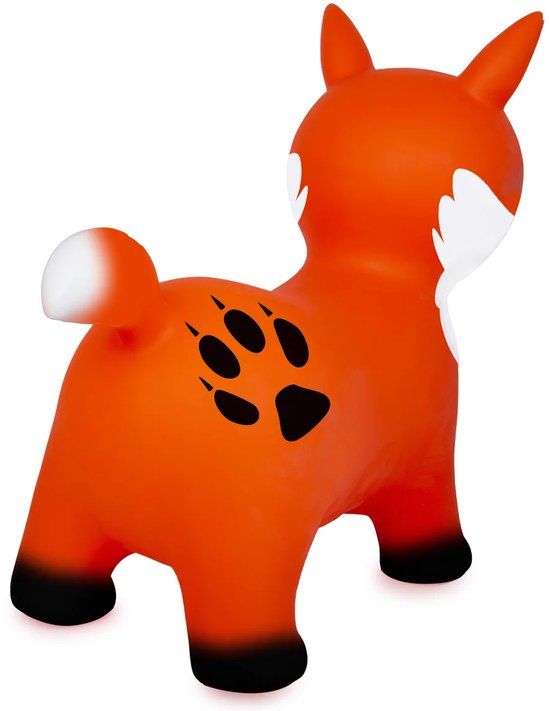 Jamara Skippybal - 466006 Skippydier Vosje - Bruin/Oranje - Junior met Pomp