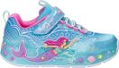 Skechers Mermaid Dreams Meisjes Sneakers - Blauw