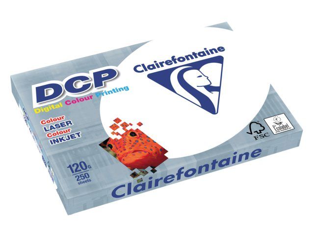 Clairefontaine Laserpapier DCP A4 120gr wit 250vel