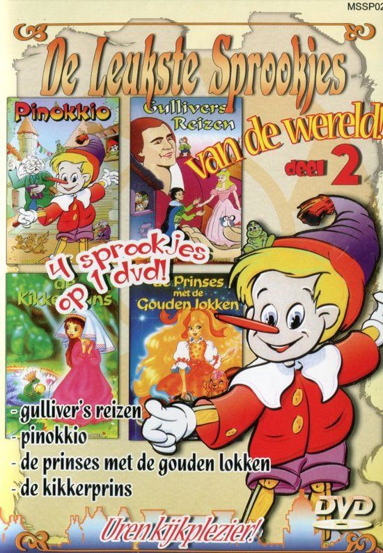 De Leukste Sprookjes van de wereld deel 2 - DVD