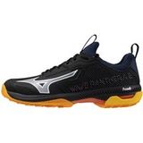 Mizuno Wave Panthera 2 Hockeyschoenen Senior Zwart - Donkerblauw - Wit - Oranje