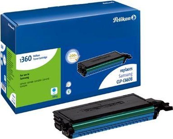 Pelikan 1360C Toner 5000 pagina's Cyaan