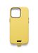 UNTAGS - iPhone 14 Pro Palette Cover - Ledereffect Materiaal - Zachte Microfiber binnenkant Anti-kras - Geel