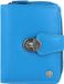 Greenburry Sponsachtig portefeuille leer 9 cm - Dames - Staand formaat - ink blue