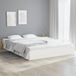 Maison Exclusive - Lit en bois massif, blanc, 150x200 cm