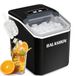 Machine à glace Électrique machine à glace Automatique machine à glaçons Glaçons sphériques Portable Prise UE Noir