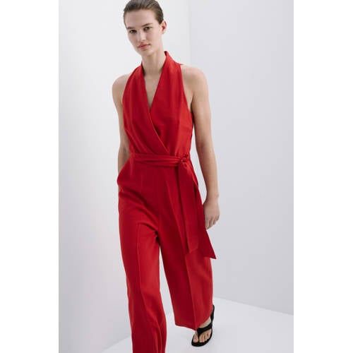Mango Red Jumpsuit