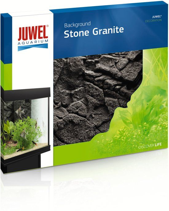 Juwel Aquarium Achterwand Stone - Graniet - 55,5 x 60,5 cm