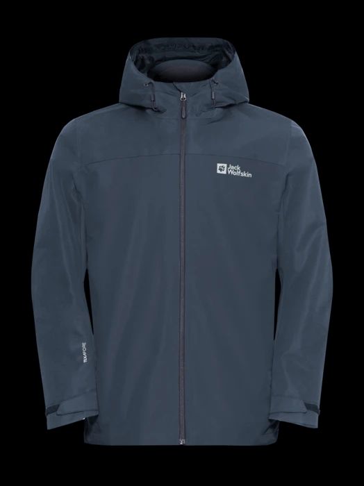 Jack Wolfskin TAUBENBERG 3IN1 JKT M Heren Outdoorjas - midnight sky L
