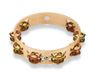 Latin Percussion Pro 10 Tamboerijn Dubbele Rij Brons/Messing