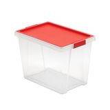 TATAY Kunststof Opbergbox 7 l Multifunctioneel met BPA-vrij Kunststof | 25x36x13,5 cm | Model Style | Duurzaam Ontwerp | Solide Bouw | Handige Details | Efficiënte Huishoudelijke Toepassing, Zwart