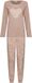Pastunette - Harmony - Pyjama - Lange mouw - Vrouwen - Beige - Maat 50